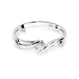 Inel Aur 14K cu Diamant 0.08 ct