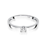 Inel Aur 14K cu Diamant 0.08 ct