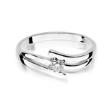 Inel Aur 14K cu Diamant 0.10 ct