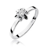 Inel Aur 14k cu Diamant 0.10 ct