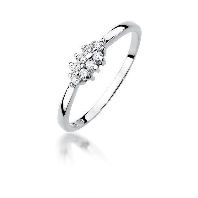 Inel Aur 14K cu Diamant 0.11 ct