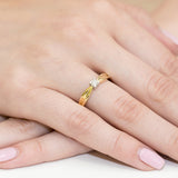 Inel Aur 14K cu Diamant 0.15 ct