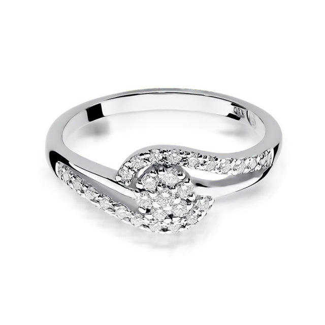 Inel Aur 14K cu Diamant 0.17 ct