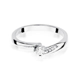 Inel Aur 14K cu Diamant 0.19 ct