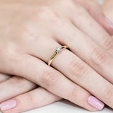 Inel Aur 14k cu Diamant 0.20 ct