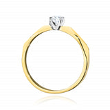 Inel Aur 14k cu Diamant 0.20 ct