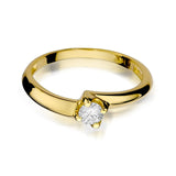 Inel Aur 14k cu Diamant 0.20 ct