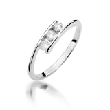 Inel Aur 14k cu Diamant 0.21 ct