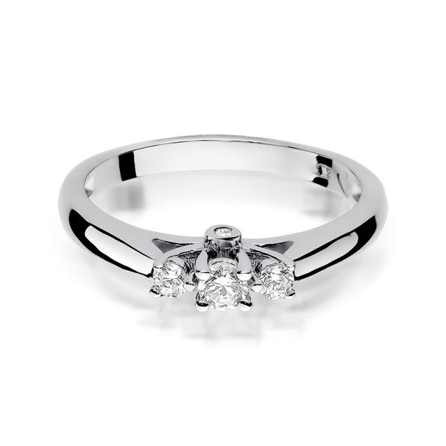 Inel Aur 14K cu Diamant 0.22 ct