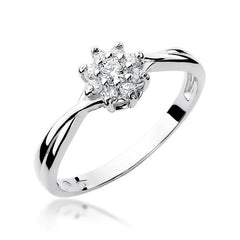 Inel Aur 14k cu Diamant 0.22 ct