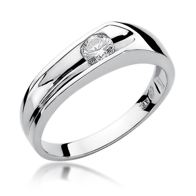 Inel Aur 14K cu Diamant 0.25 ct