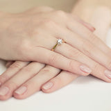 Inel Aur 14k cu Diamant 0.25 ct