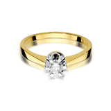 Inel Aur 14k cu Diamant 0.25 ct