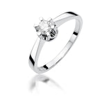 Inel Aur 14k cu Diamant 0.25 ct