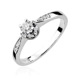 Inel Aur 14k cu Diamant 0.25 ct