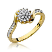 Inel Aur 14K cu Diamant 0.26 ct