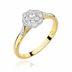 Inel Aur 14k cu Diamant 0.28 ct