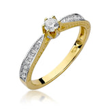 Inel Aur 14K cu Diamant 0.30 ct