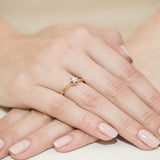 Inel Aur 14K cu Diamant 0.30 ct