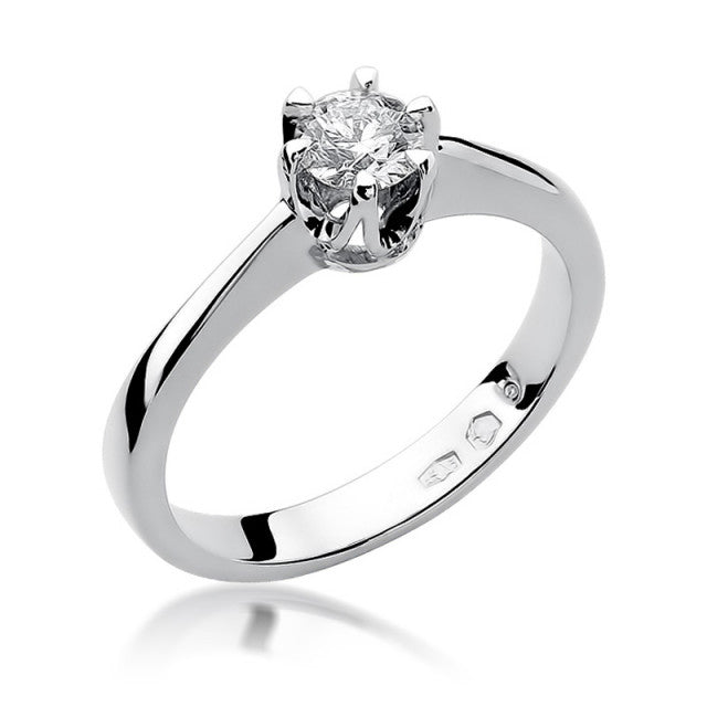 Inel Aur 14K cu Diamant 0.30 ct