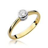 Inel Aur 14K cu Diamant 0.30 ct