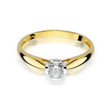 Inel Aur 14k cu diamant 0.30 ct