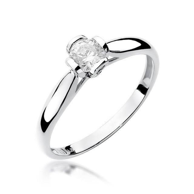 Inel Aur 14K cu diamant 0.30 ct