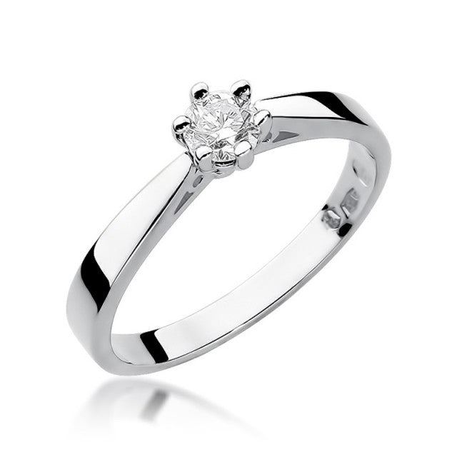 Inel Aur 14K cu Diamant 0.30 ct