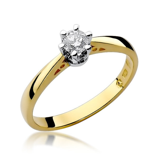Inel Aur 14K cu Diamant 0.30 ct