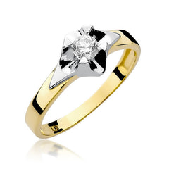 Inel Aur 14k cu Diamant 0.30 ct