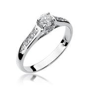 Inel Aur 14K cu Diamante Naturale 0.33 ct