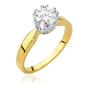 Inel Aur 14K cu Diamant Natural 0.70 ct