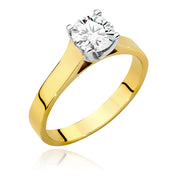 Inel Aur 14K cu Diamant Natural 0.70 ct