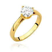 Inel Aur 14K cu Diamant Natural 1.00 ct