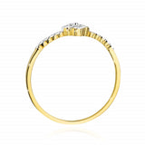 Inel Aur 14k cu Diamante 0.13 ct
