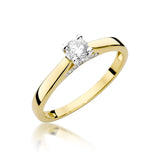 Inel Aur 14k cu Diamante 0.30 ct