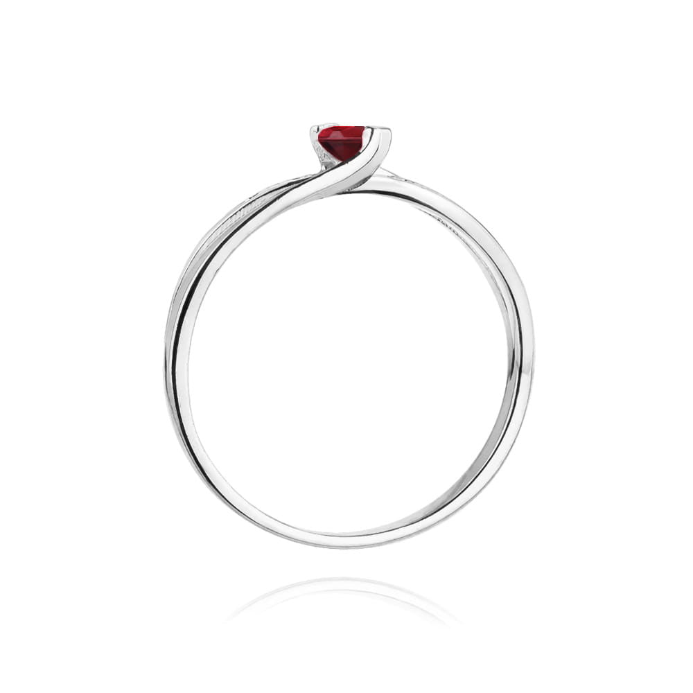 Inel Aur 14k cu Rubin 0.15 ct