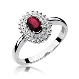Inel Aur 14k cu Rubin 0.60 ct