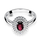 Inel Aur 14k cu Rubin 0.60 ct