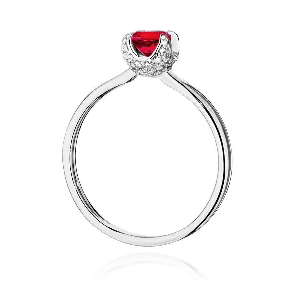 Inel Aur 14k cu Rubin 0.60 ct