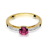 Inel Aur 14k cu Rubin 0.60 ct
