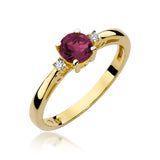 Inel Aur 14K cu Rubin 0.60ct