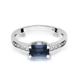 Inel Aur 14k cu Safir 0.60 ct