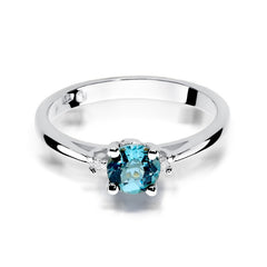 Inel Aur 14K cu Topaz 0.50 ct