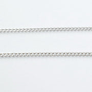 Lant GD Argint 925, rodiat, lungime 45cm+3cm