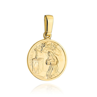 Medalion de aur Sfânta Rita