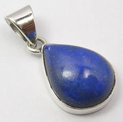 Pandantiv Argint 925 cu Lapis Lazuli 2.5 cm lungime