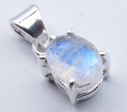 Pandantiv Argint 925 cu Piatra Lunii 1.8 cm lungime