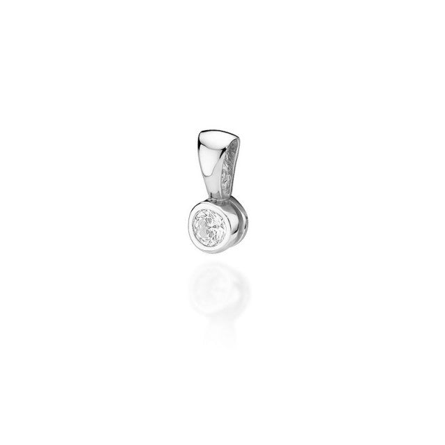 Pandantiv Aur 14K cu Diamant 0.20 ct