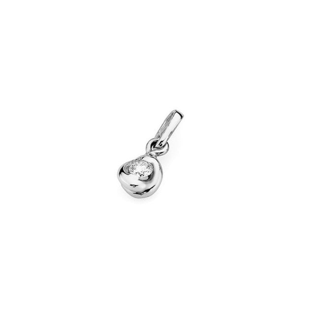 Pandantiv Aur 14 K cu Diamante 0.10 ct